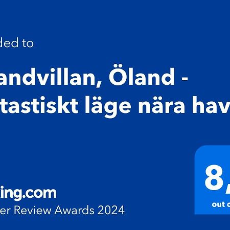 Strandvillan, Oeland - Fantastiskt Laege Naera Havet! Löttorp Eksteriør billede